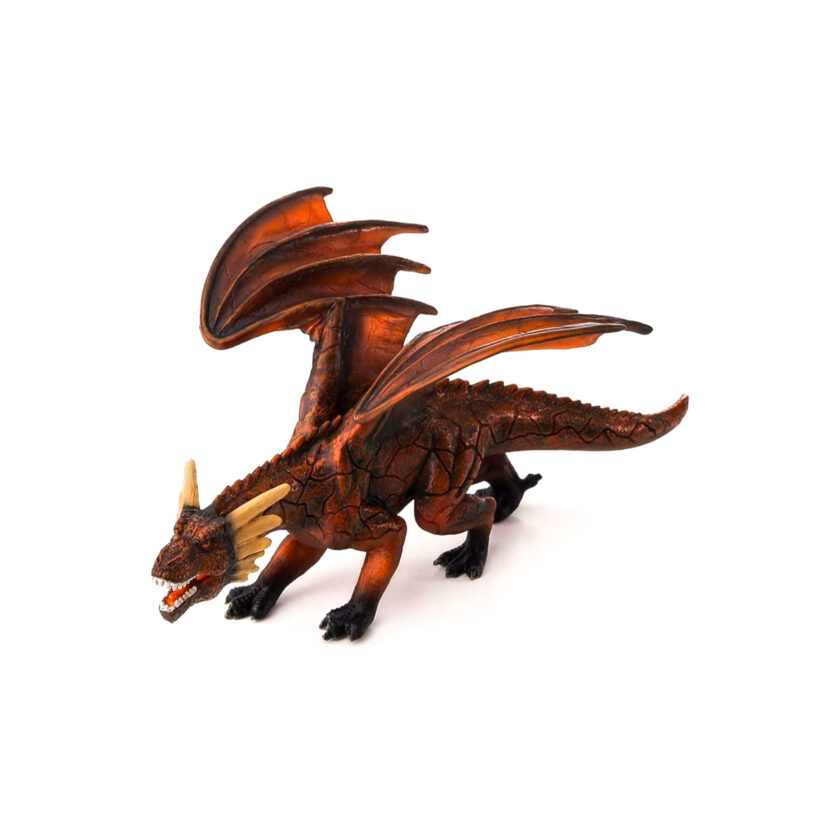 Mojo-Fire Dragon With Articulated Jaw