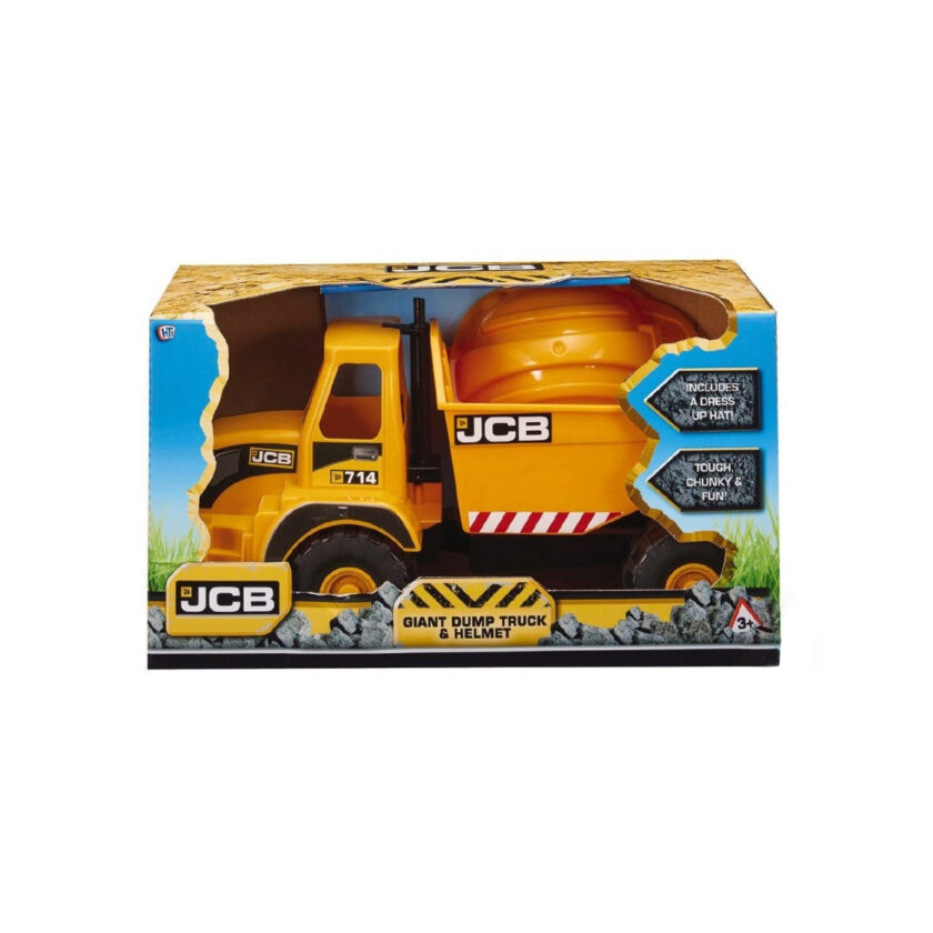 HTI Toys-JCB Dump Truck & Helmet