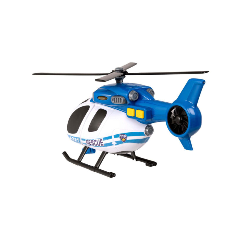 HTI Toys-Teamsterz Medium Light & Sounds Police Helicopter