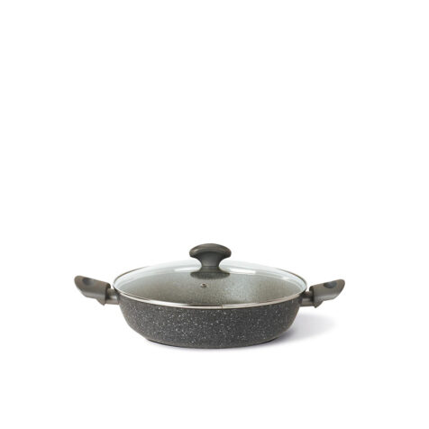 TVS Mineralia Two Handles Pan With Lid 24cm