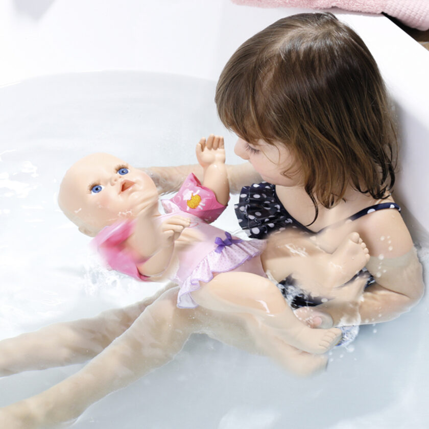 Zapf Creation-Baby Annabell, Set, Baby Annabell Learns To Swim