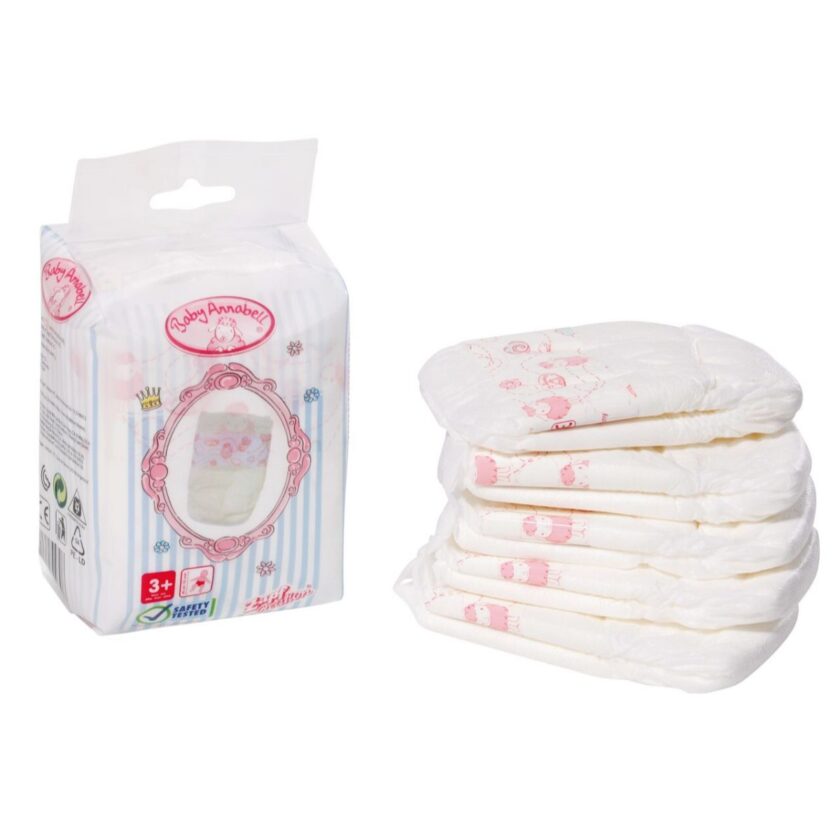 Zapf - Baby Annabell Nappies 5 Pack