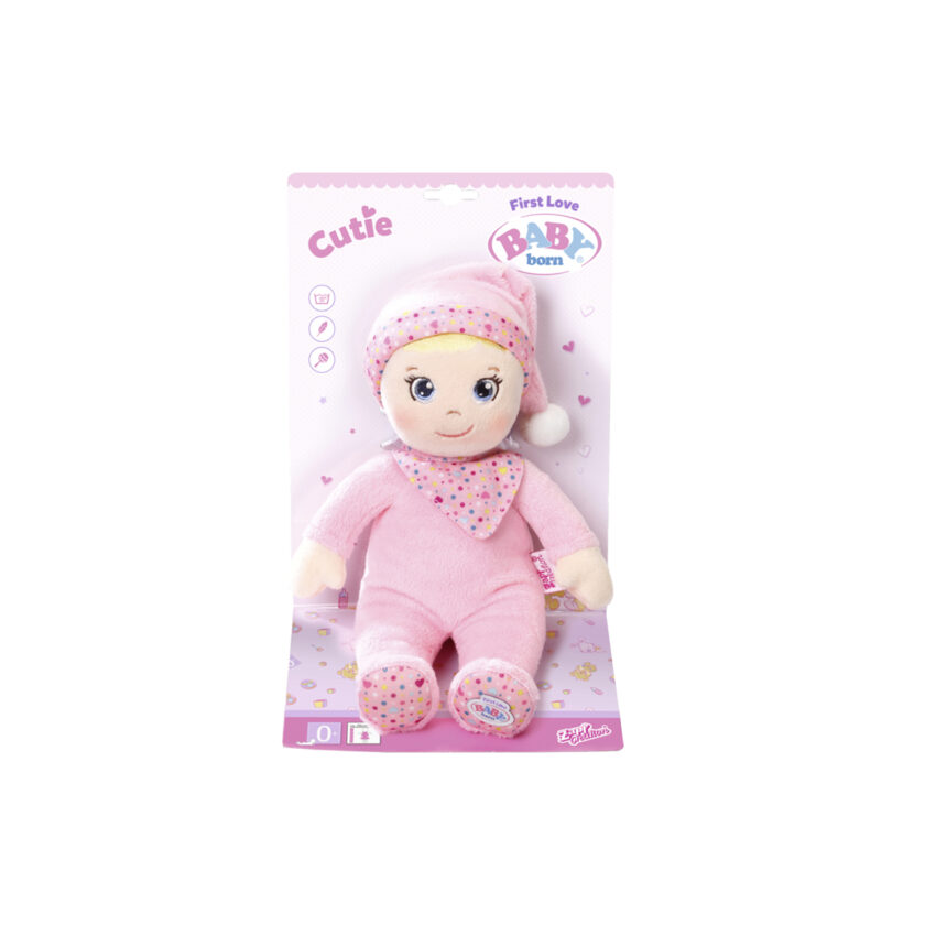 Zapf Creation-Baby Born First Love Plush Doll 26 CM