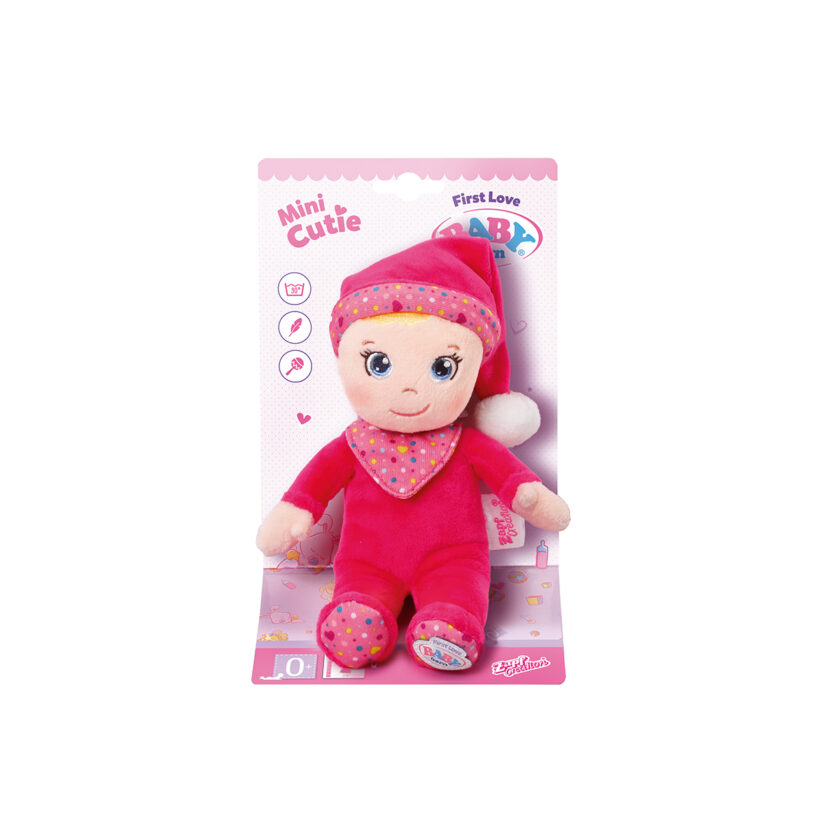 Zapf Creation-Baby Born First Love Plush Doll 18 CM