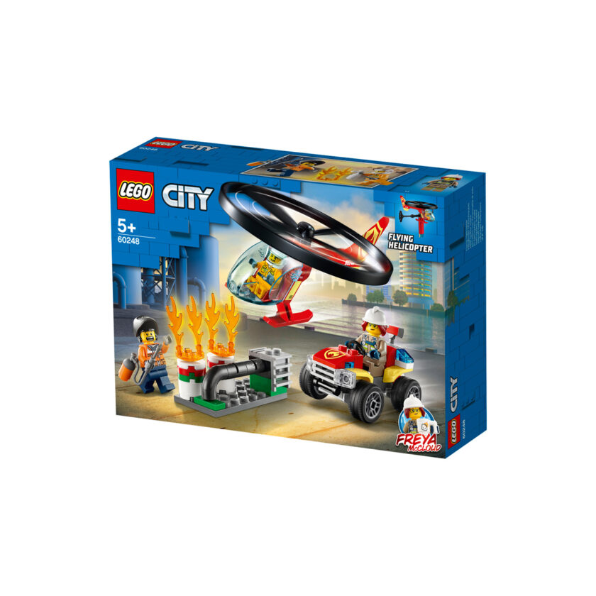 Lego-City Fire Helicopter Response 93 Pieces