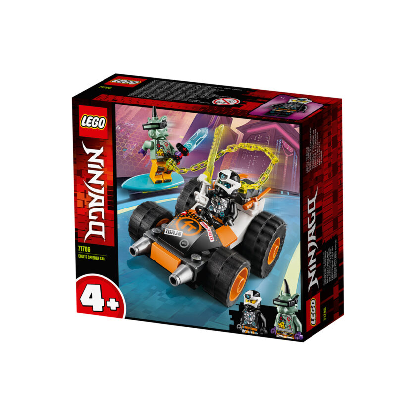 Lego-Ninjago Cole's Speeder Car 52 Pieces