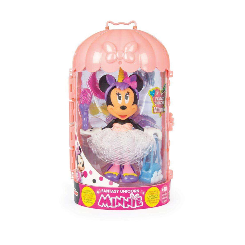 IMC Toys-Disney Minnie Mouse Fashion Dolls Fantasy Unicorn