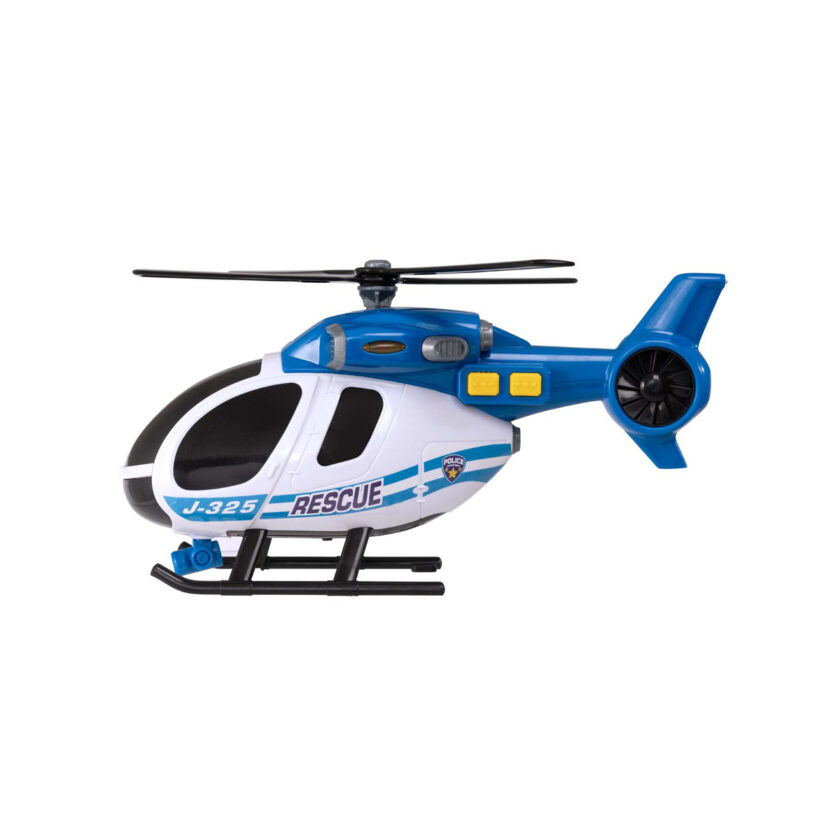 HTI Toys-Teamsterz Medium Light & Sounds Police Helicopter