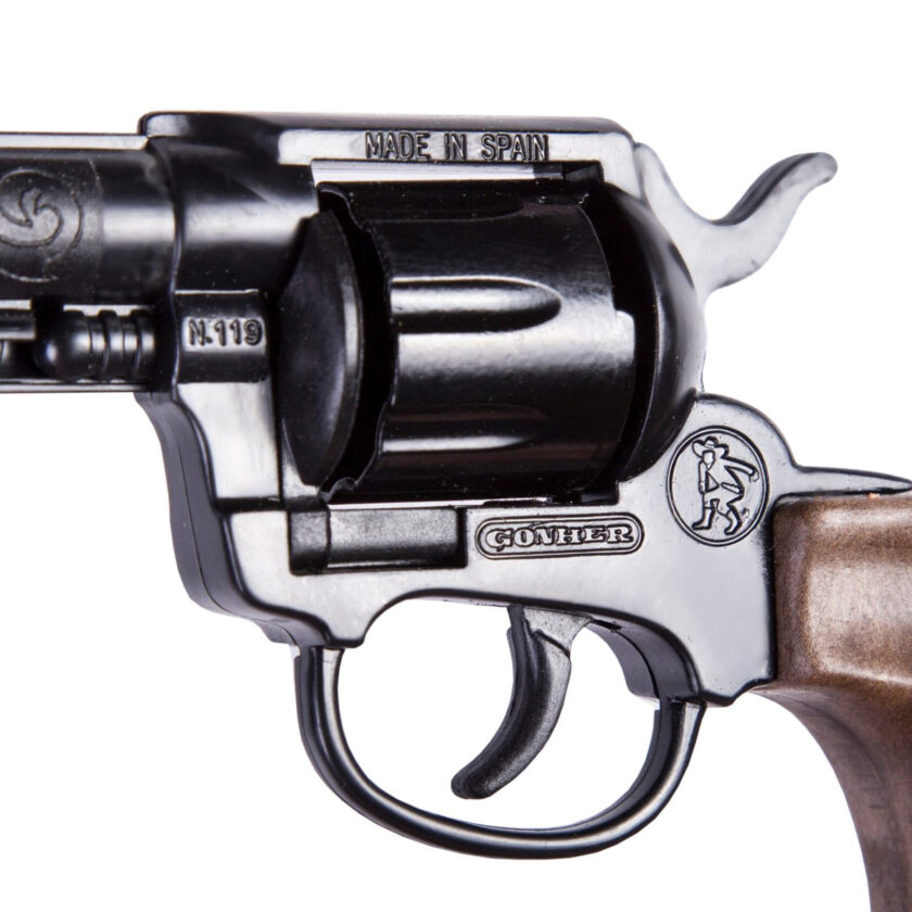 Gonher-Wild West Revolver 8 Shots With Sheriff's Badge