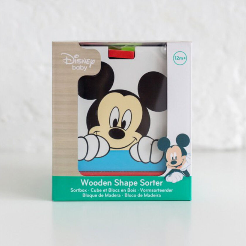 Be iMex-Disney Mickey Mouse Wooden Shape Sorter