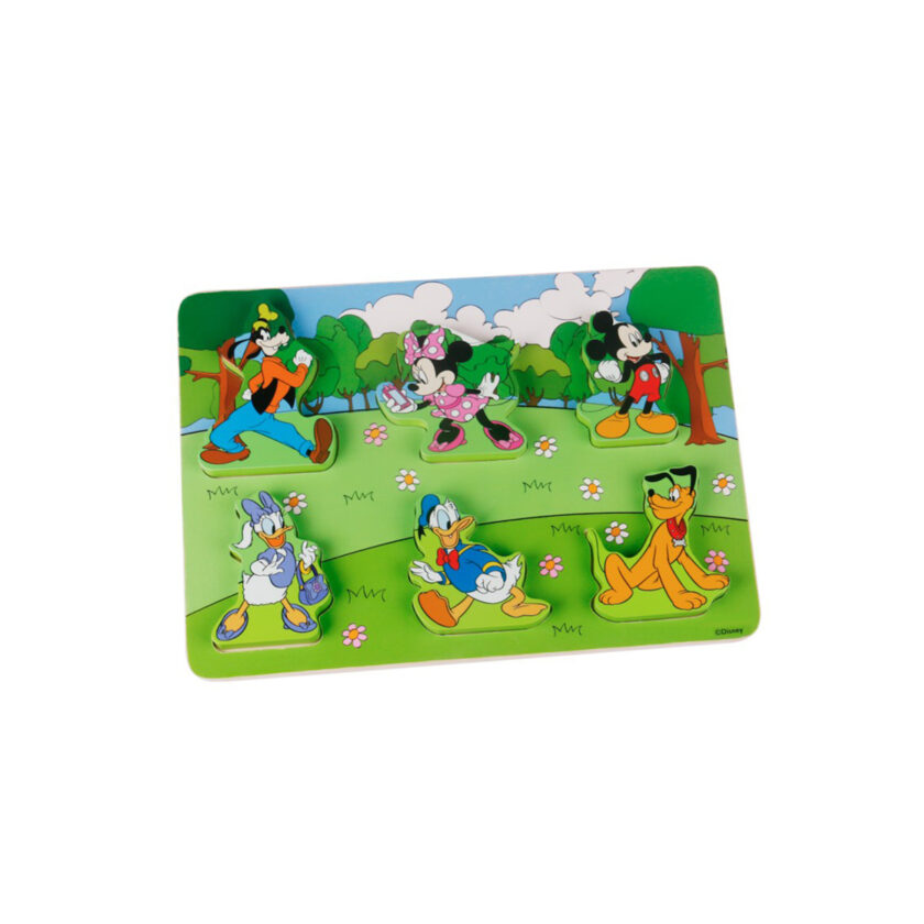 Be iMex-Disney Mickey Mouse Wooden Puzzle