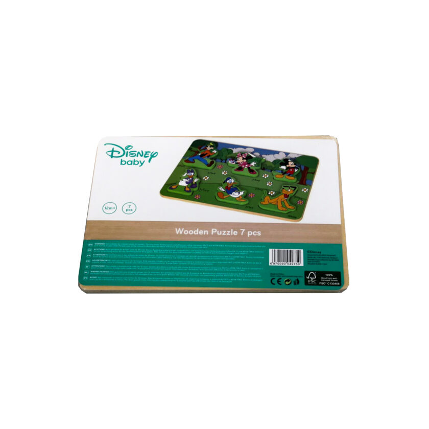 Be iMex-Disney Mickey Mouse Wooden Puzzle