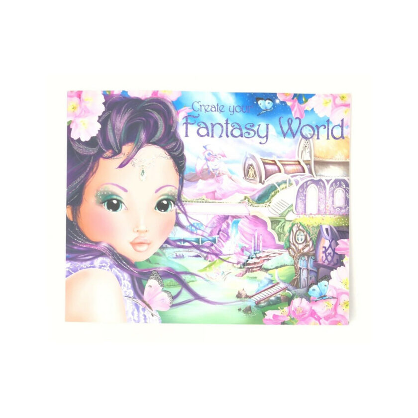 TOP Model-Create Your Fantasy World Sticker Book