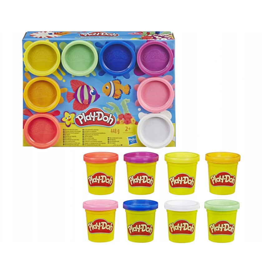 Hasbro-Play-Doh Classic Colours Pack 1x8