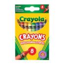 პასტელები სტანდარტული ფერადი 1x8 Crayola