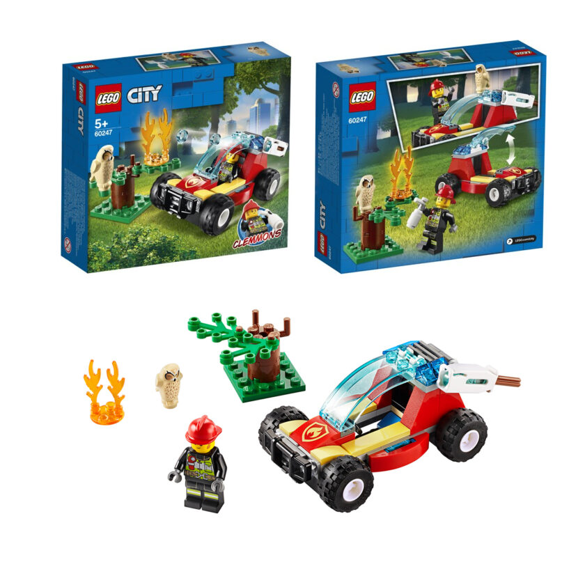 Lego-City Forest Fire 84 Pieces