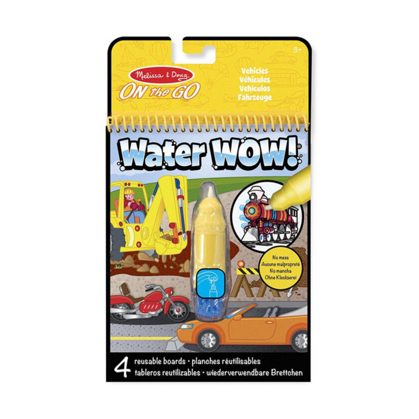 Melissa & Doug-Water Wow On the Go With Water Pen Vehicles