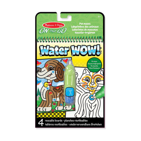 Melissa & Doug-Water Wow On the Go With Water Pen Pet Mazes