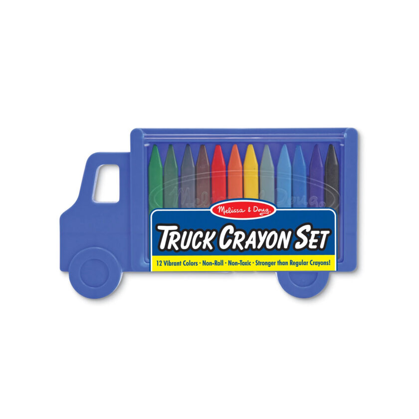 Melissa & Doug-Truck Crayon Set