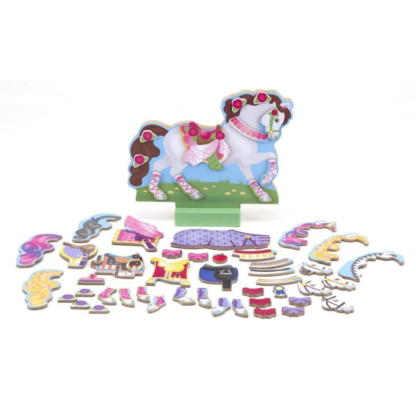 Melissa & Doug- My Horse Clover Magnetic Dress Up 3-12 Years