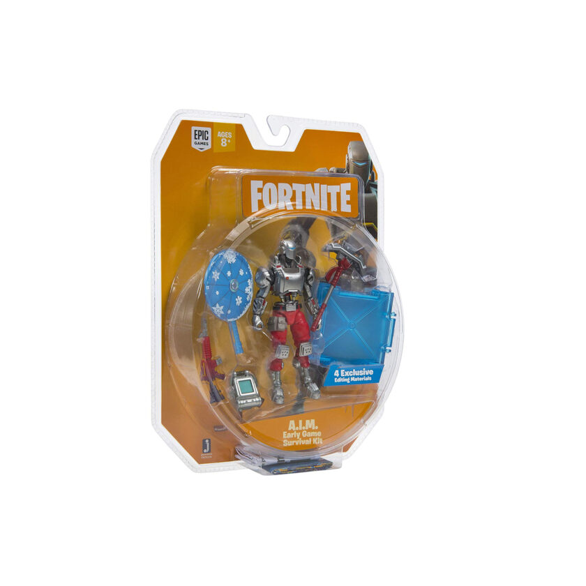 Jazwares- Fortnite 1 Figure Pack (Early Game Survival Kit) (A.I.M.) S3