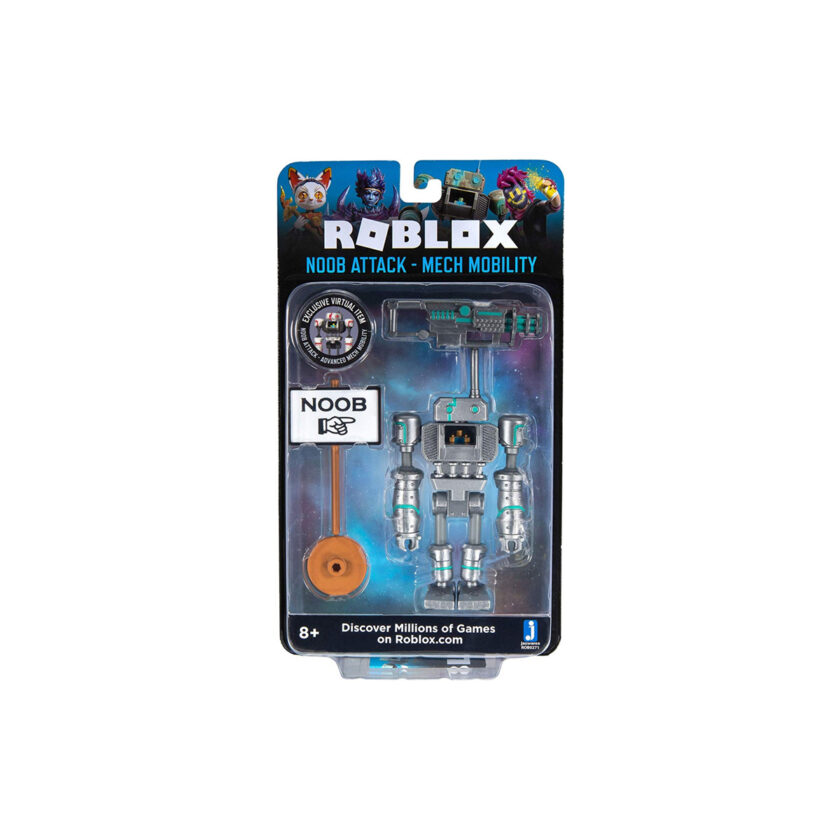 Jazwares-Roblox 1 Figure Pack (Imagination Figure Pack) (Noob Attack - Mech Mobility) W7