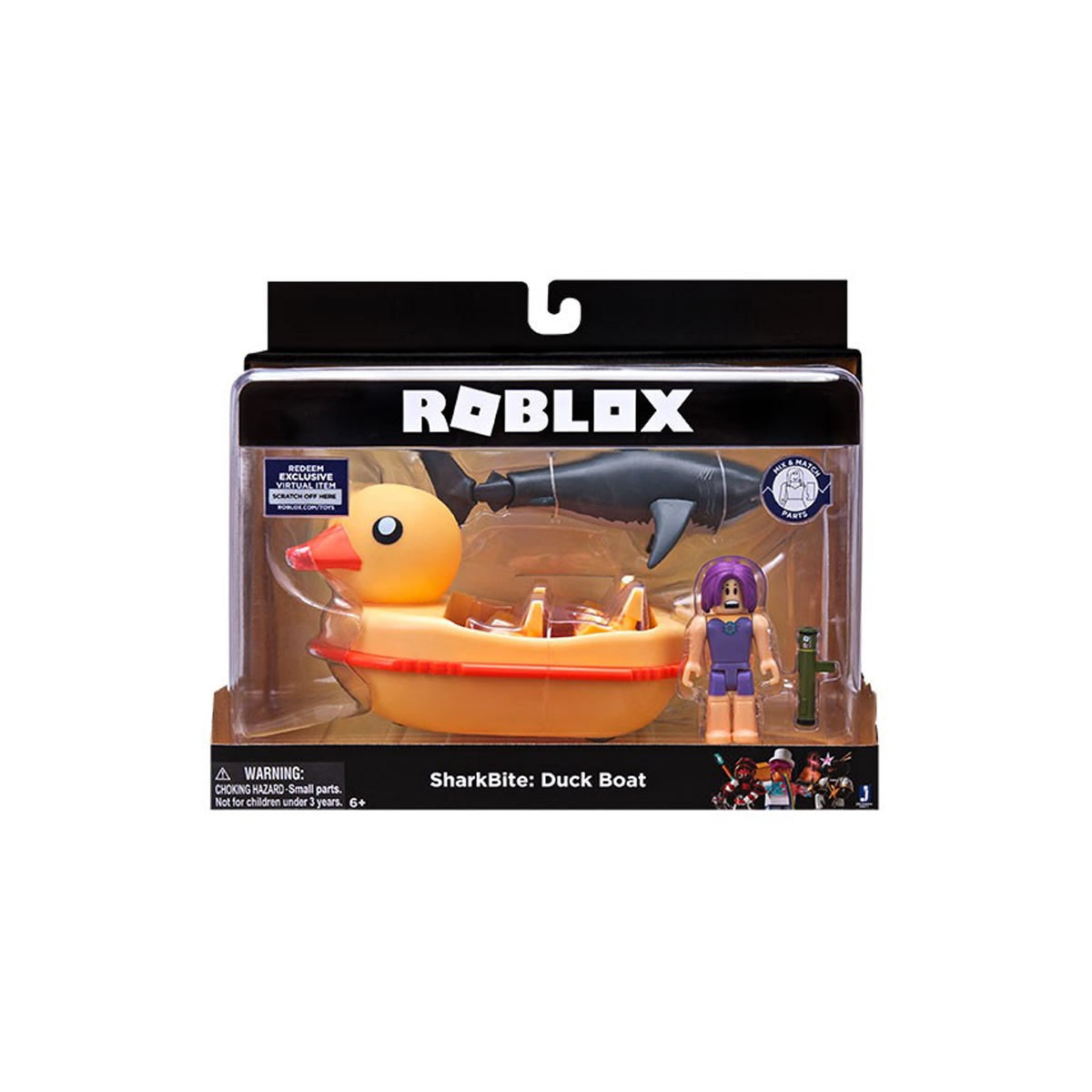 Jazwares Roblox Feature Vehicle SharkBite Duck Boat W2 SuperStore.ge Online shop of Super chain stores