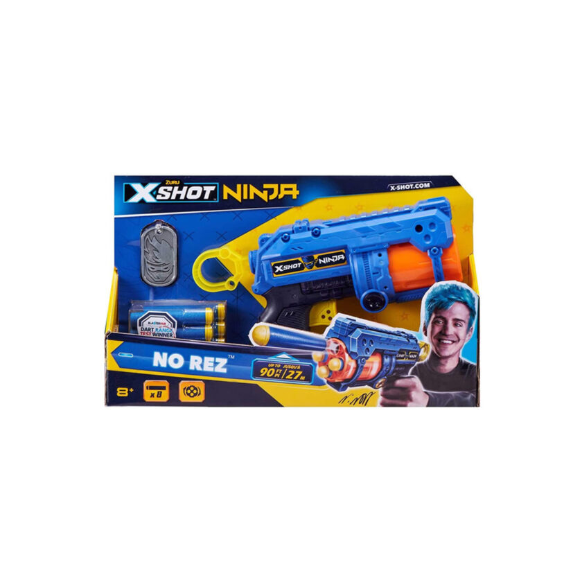 Zuru-X-Shot Ninja No Rez Blaster 8 Darts