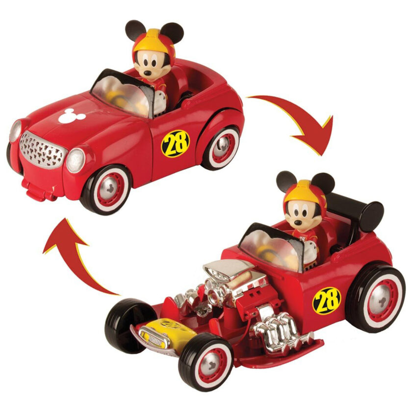 IMC Toys-Dinsey Mickey Mouse And The Roadster Racers Transformable Vehicle
