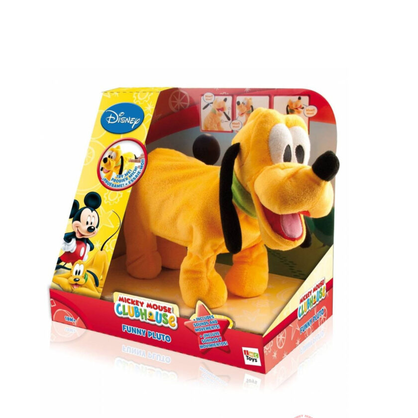 IMC Toys-Disney Mickey Mouse Club House Funny Pluto