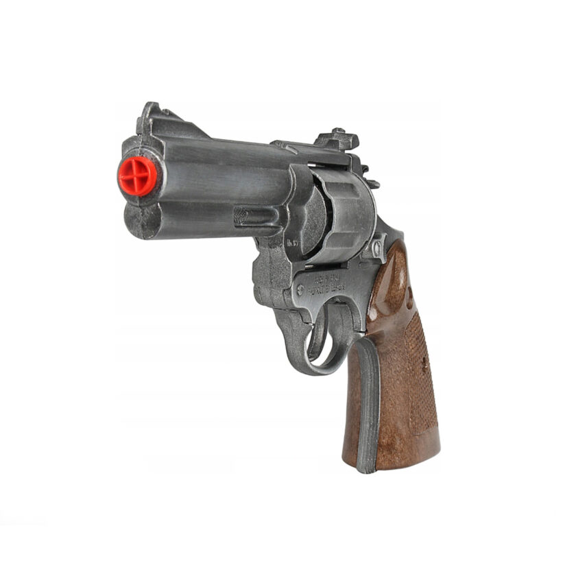 Gonher-Police 12 Shots Old Silver Revolver