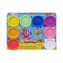 საძერწი ნაკრები ქილებში ფერადი 1x8 Play-Doh Hasbro
