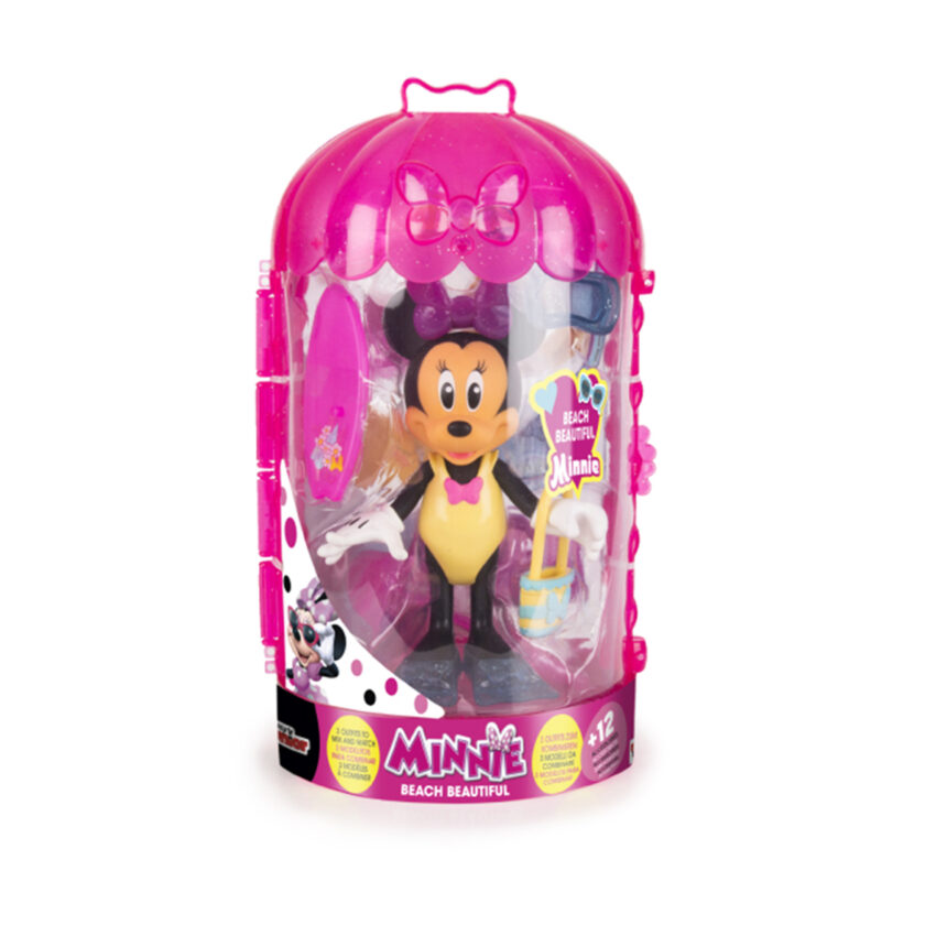 IMC Toys-Disney Minnie Mouse Fashion Dolls Beach Accessories