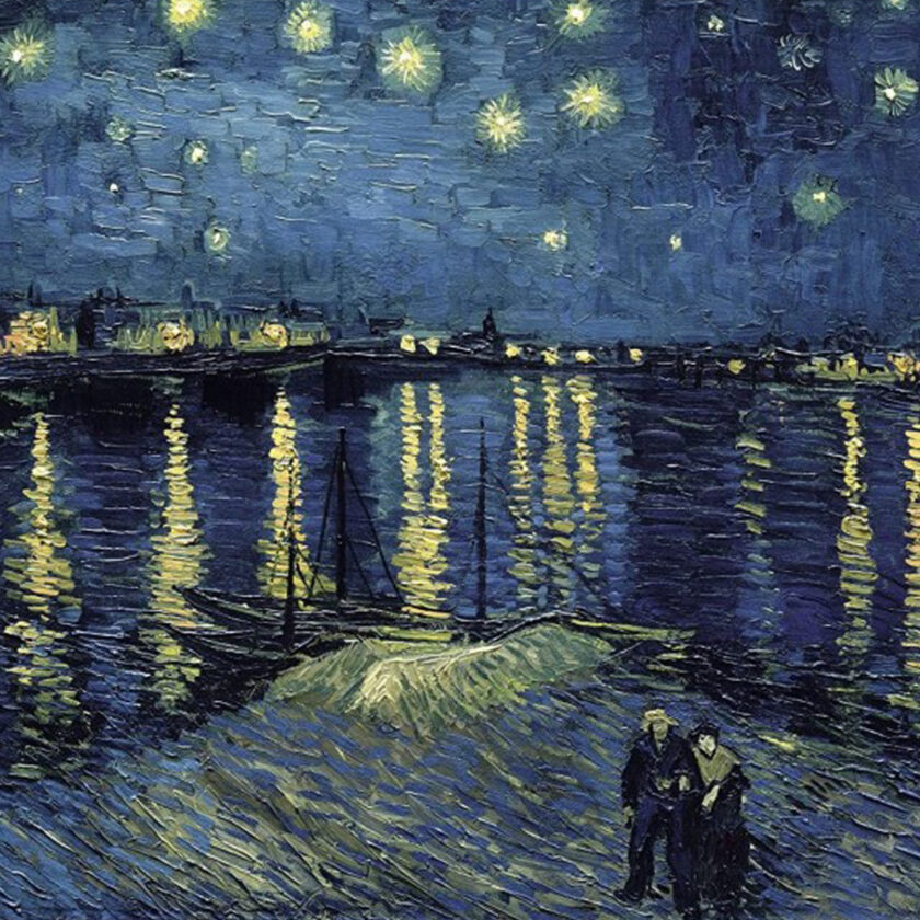 Ravensburger-Art Van Gogh Starry Night Over The Rhône Puzzle 1000 pieces