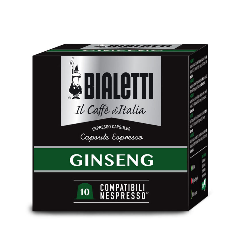 Bialetti Ginseng Nespresso Capsule Coffee 1x10