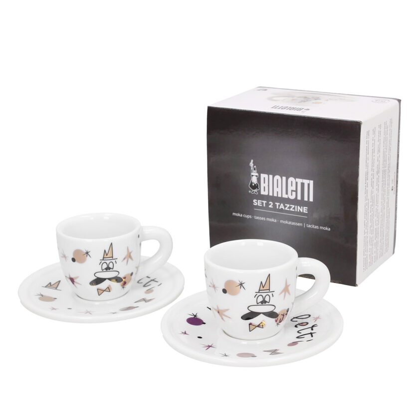Bialetti Espresso Cup With Saucer 1x2 60 ML