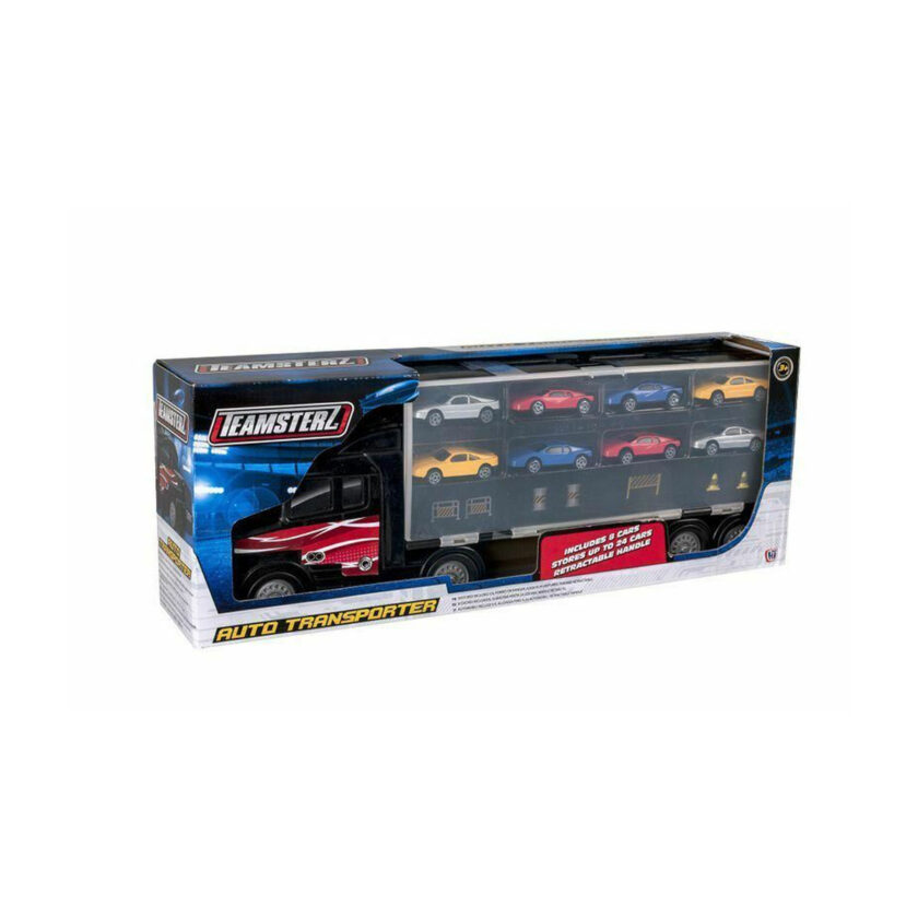 HTI Toys-Teamsterz Transporter With 8 Cars