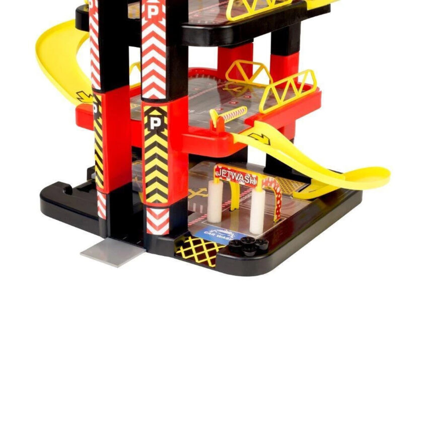 HTI Toys-Teamsterz Three Level Tower Garage With Five Cars