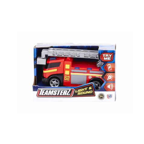 HTI Toys-Teamsterz Fire Engine With Light & Sound