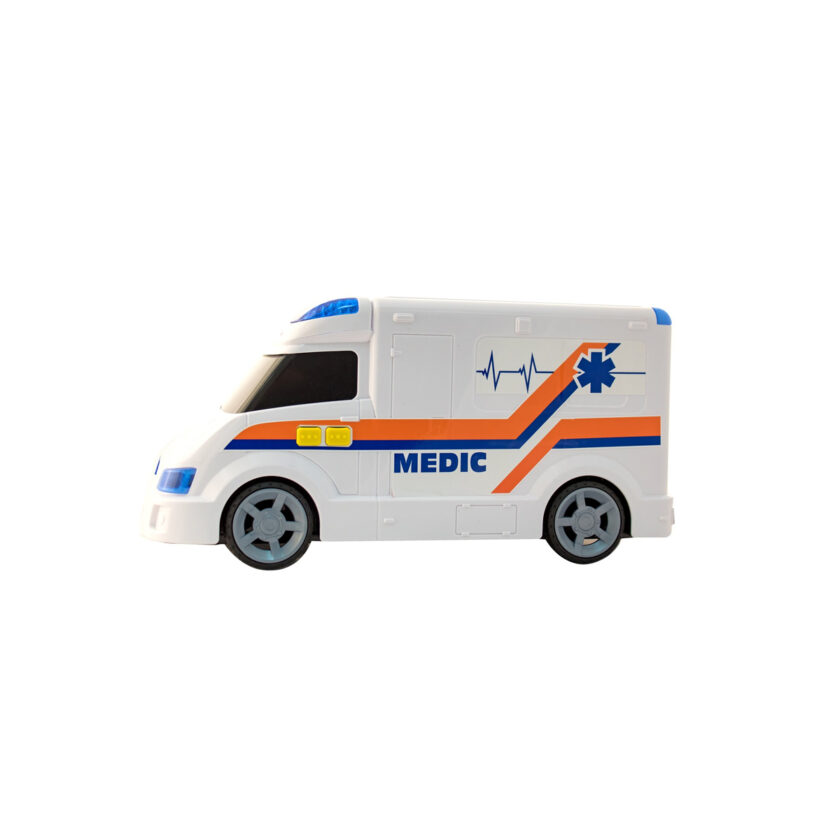HTI Toys-Teamsterz Ambulance Light & Sound