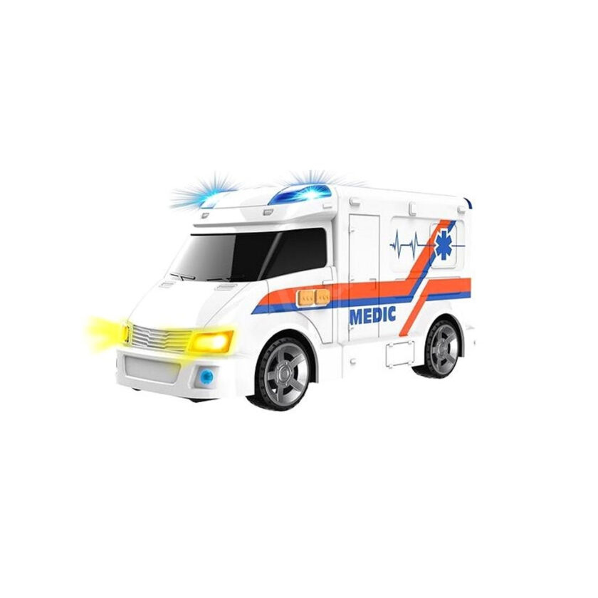 HTI Toys-Teamsterz Ambulance Light & Sound