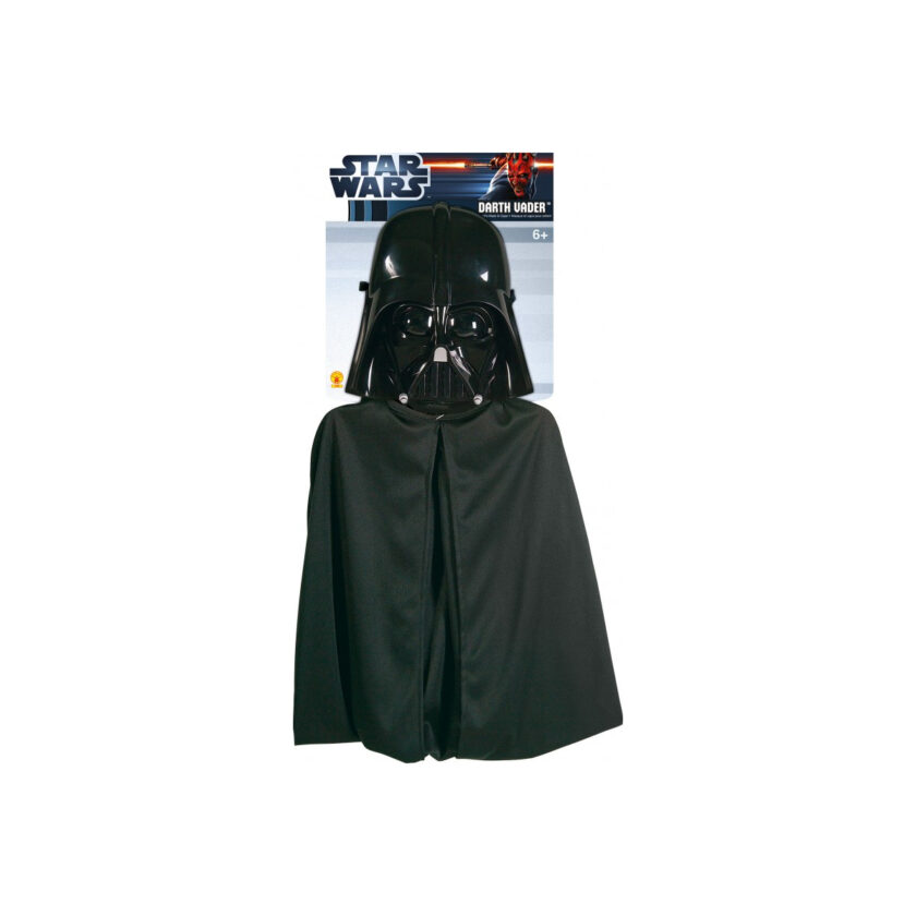 Rubies-Lucas Star Wars Darth Vader Mask With Cape