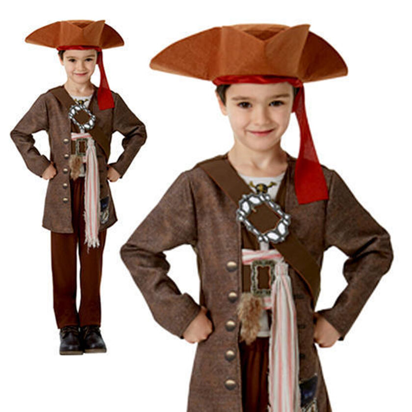 Rubie's-Disney Jack Sparrow Pirate Costume 140 CM