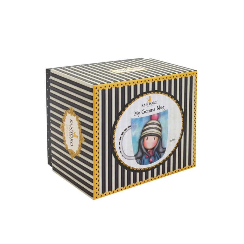Santoro-Gorjuss Pom-Pom Stadard Mug In Gift Box 320 ML