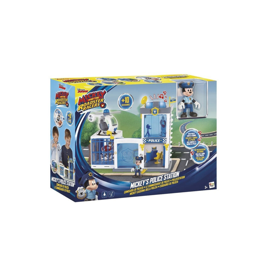 IMC Toys-Disney Mickey Mouse And The Roadster Racers Police Station