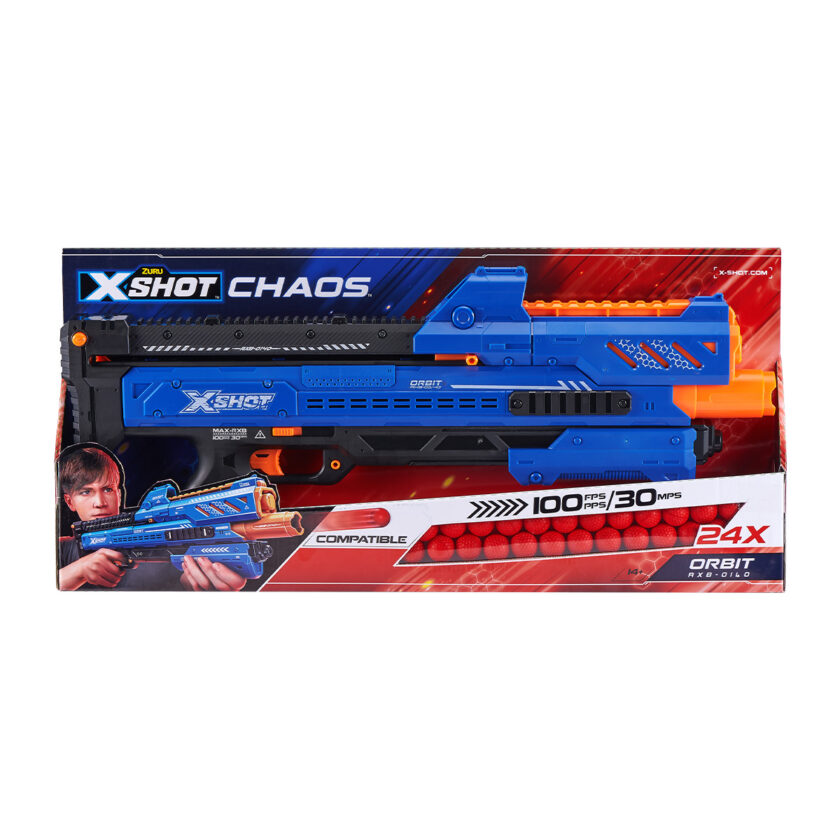 Zuru-X-Shot Chaos Orbit Blaster With 24 Dart Balls
