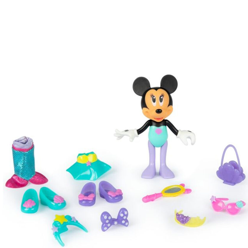 IMC Toys-Disney Minnie Mouse Fashion Dolls Fantasy Sirena