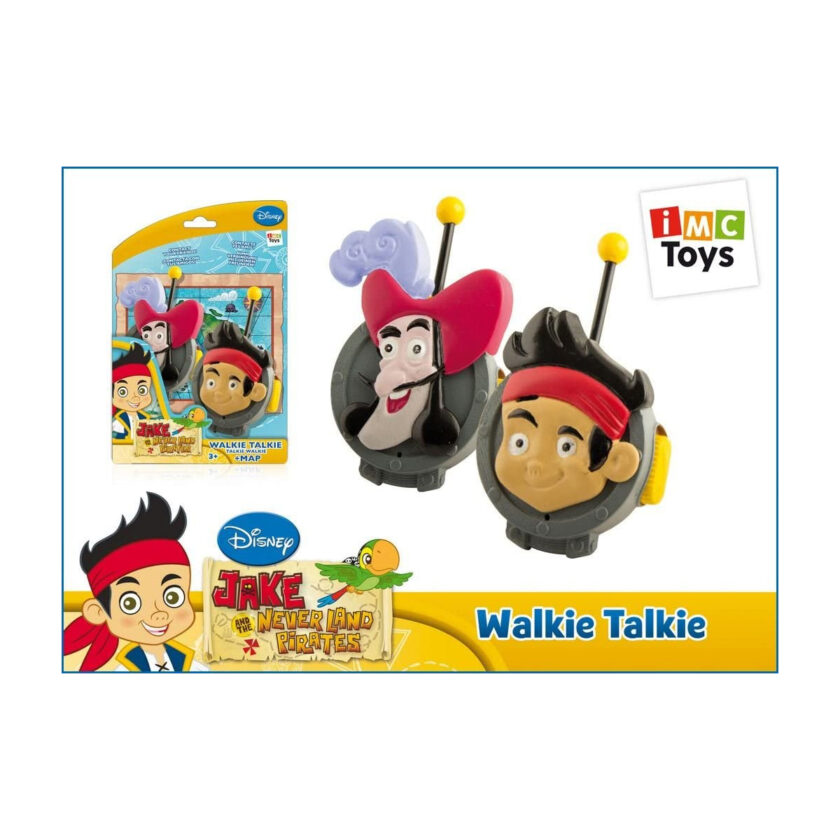IMC Toys-Disney Jake And The Never Land Pirates Walkie Talkie