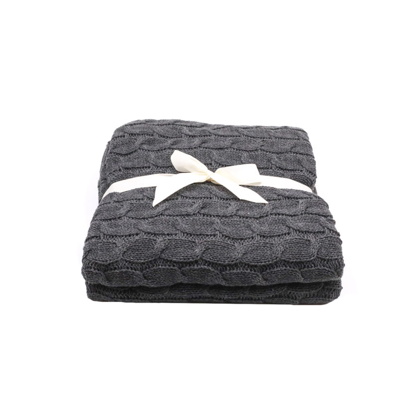 Super Knitted Blanket 130x180 CM