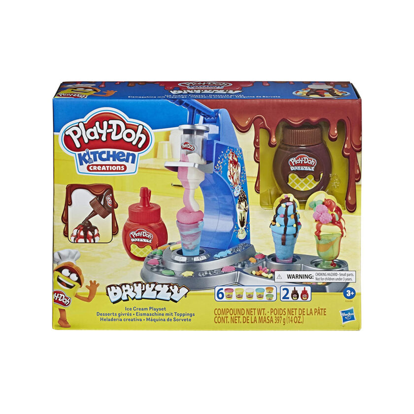 Hasbro-Play-Doh Kitchen Creations Drizzy Ice Cream Playset
